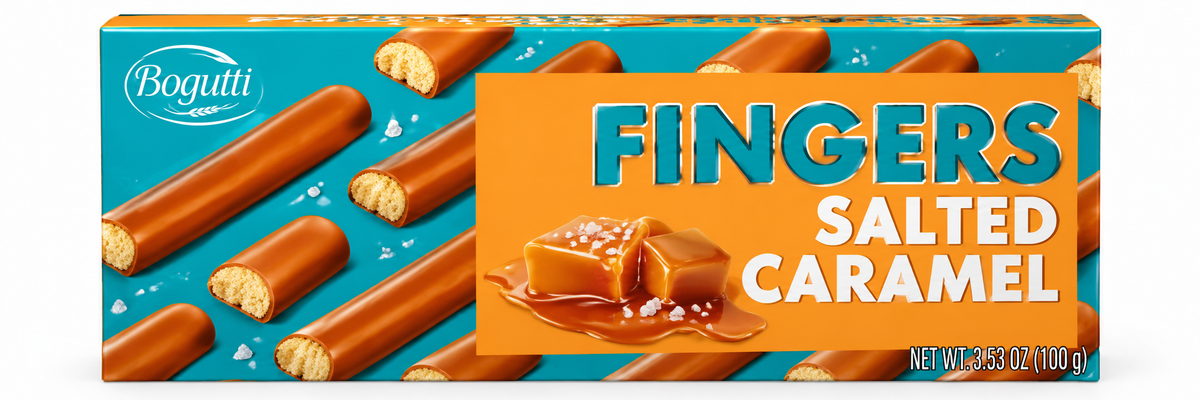 Fingers salted caramel 100g