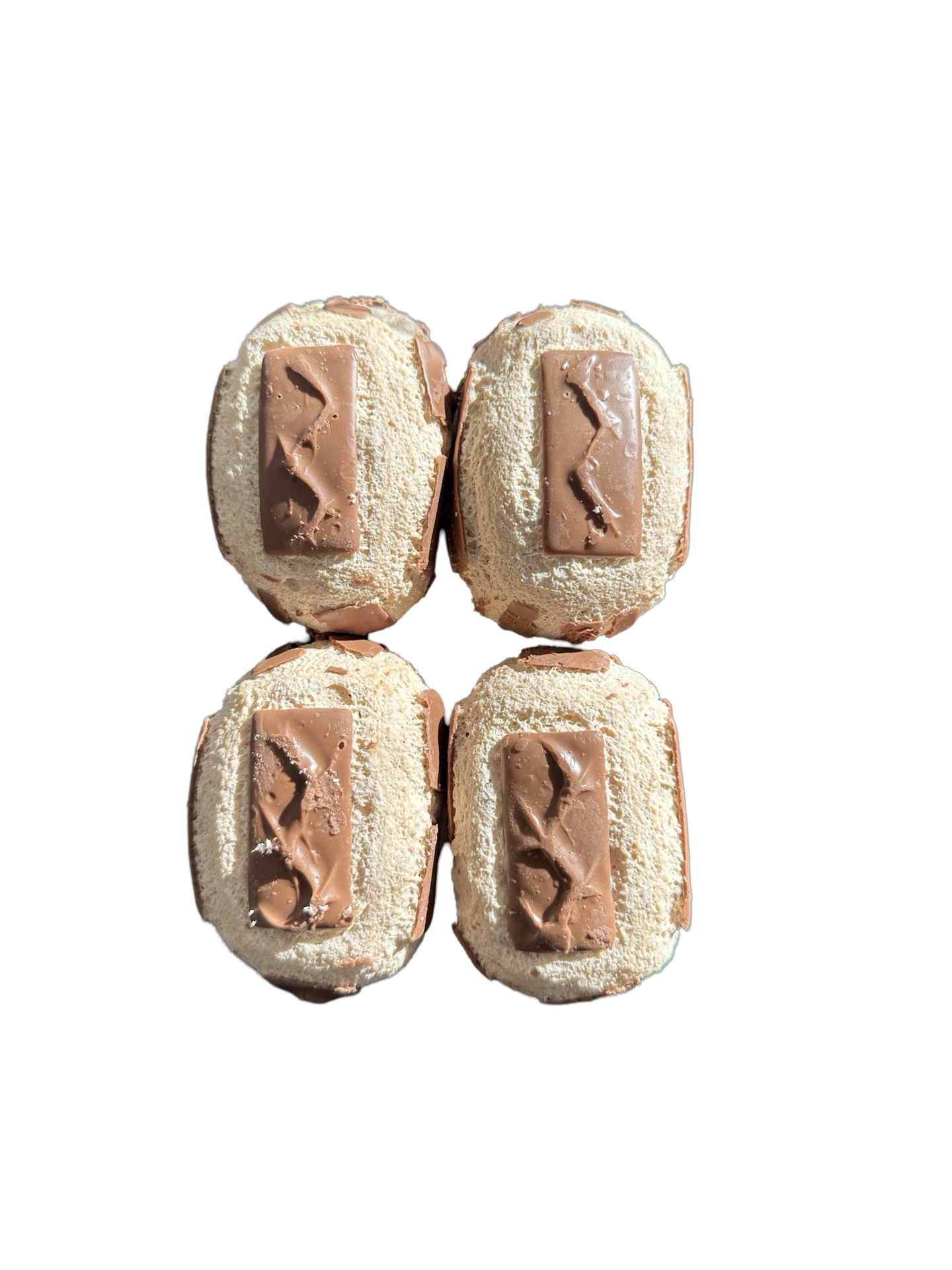 Freeze dryed milkyway bars 4 stuks