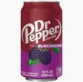 TRAY DR PEPPER BLACKBERRY 355ML