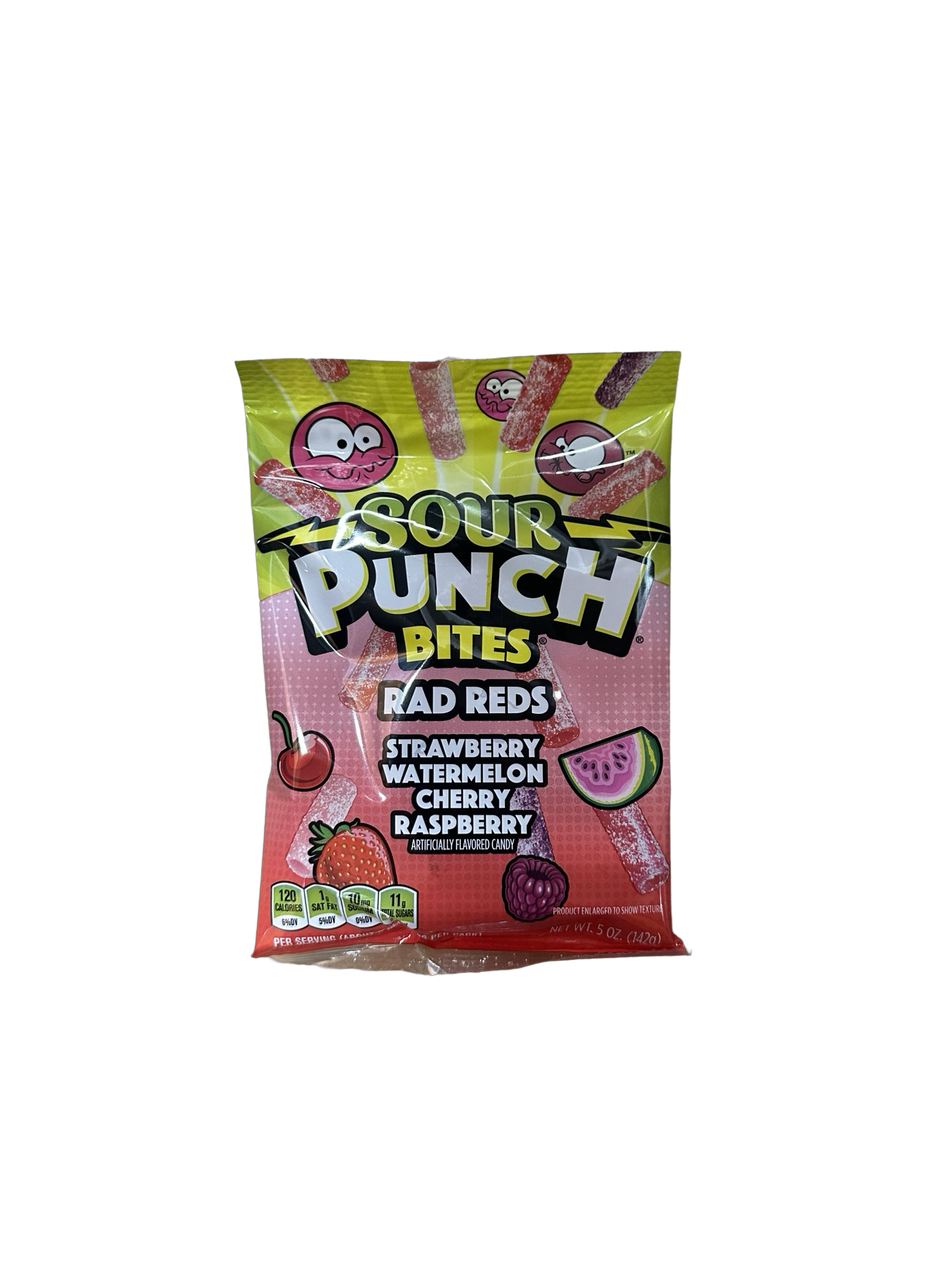 Sour punch rad reds 142g