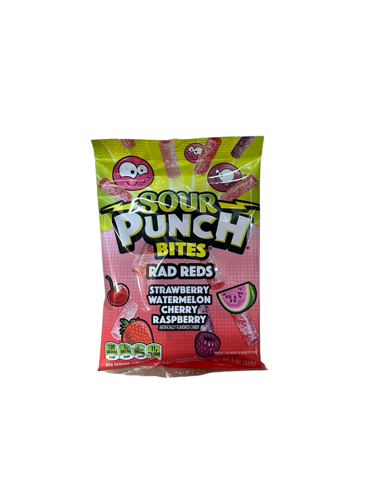 Sour punch rad reds 142g