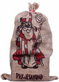 Jute sinterklaas zak groot