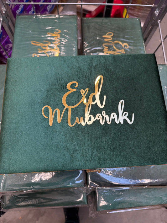 Luxe eid mubarak geschenkdoos gevuld