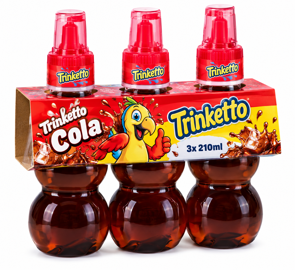 Trinketto cola 3x 210ml