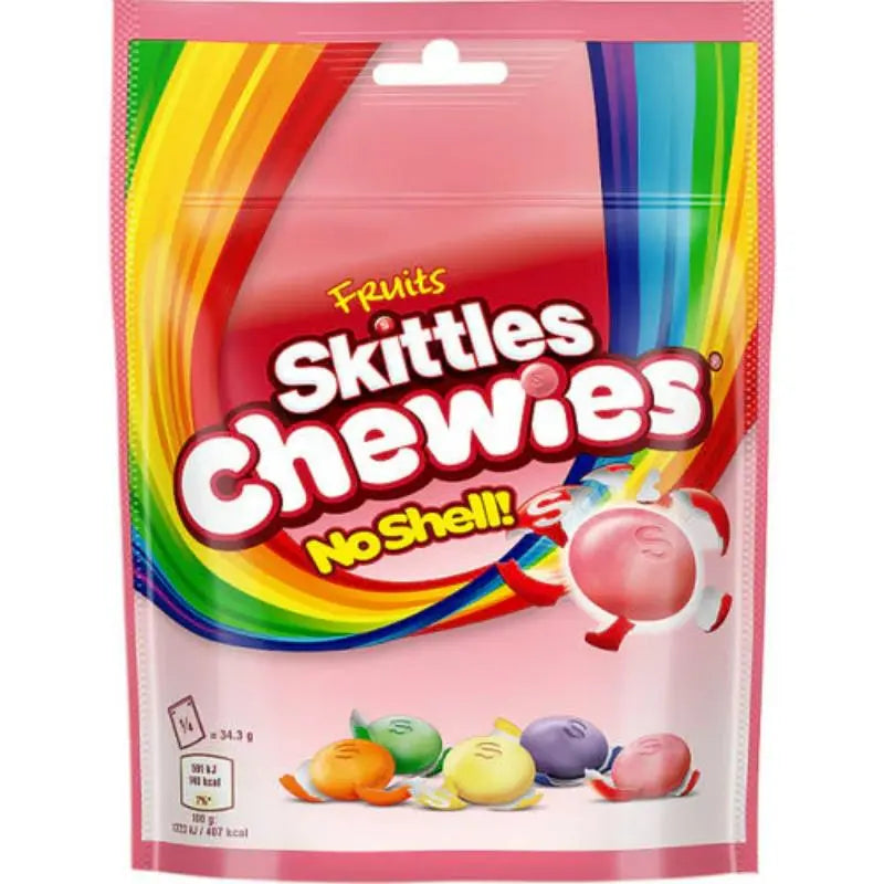 Skittles chewies no shell 132g