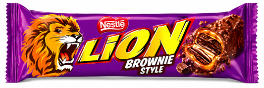 Lion brownie