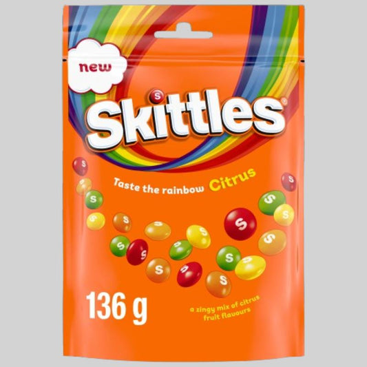 Skittles citrus 136g