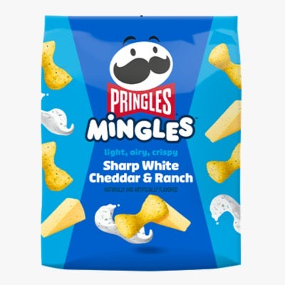 PRINGLES MINGLES WHITE CHEDDAR & RANCH  155G