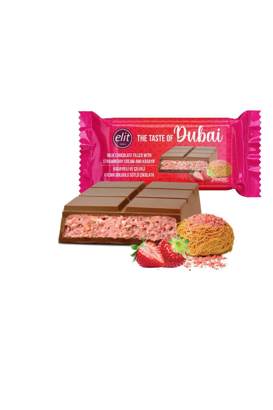 Strawberry dubai bar 90g
