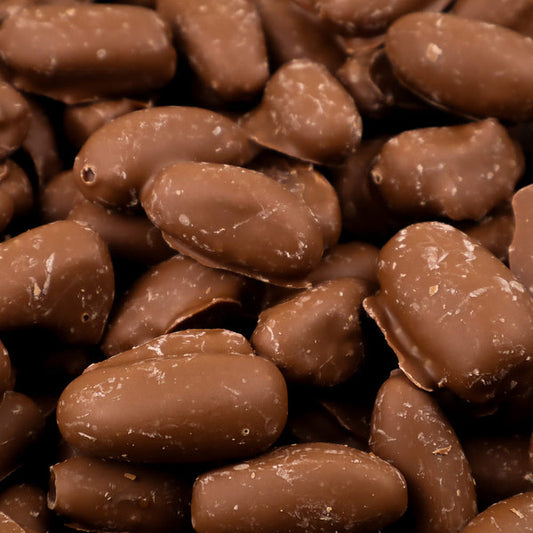 Dadels met melk chocolade 200g