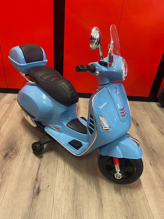 Kinder vespa blauw