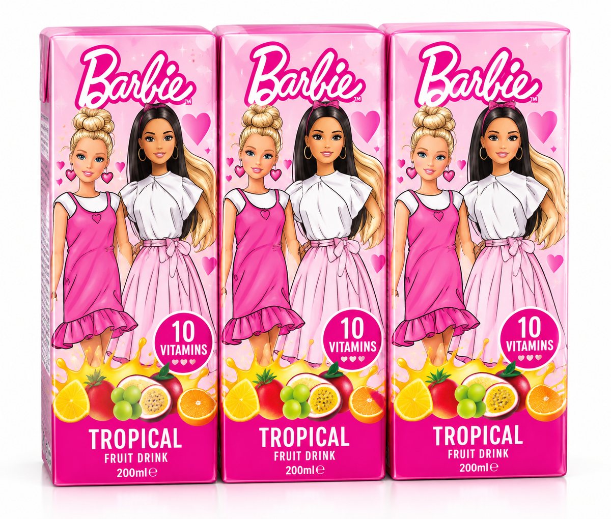 Barbie drinken 3x 200ml