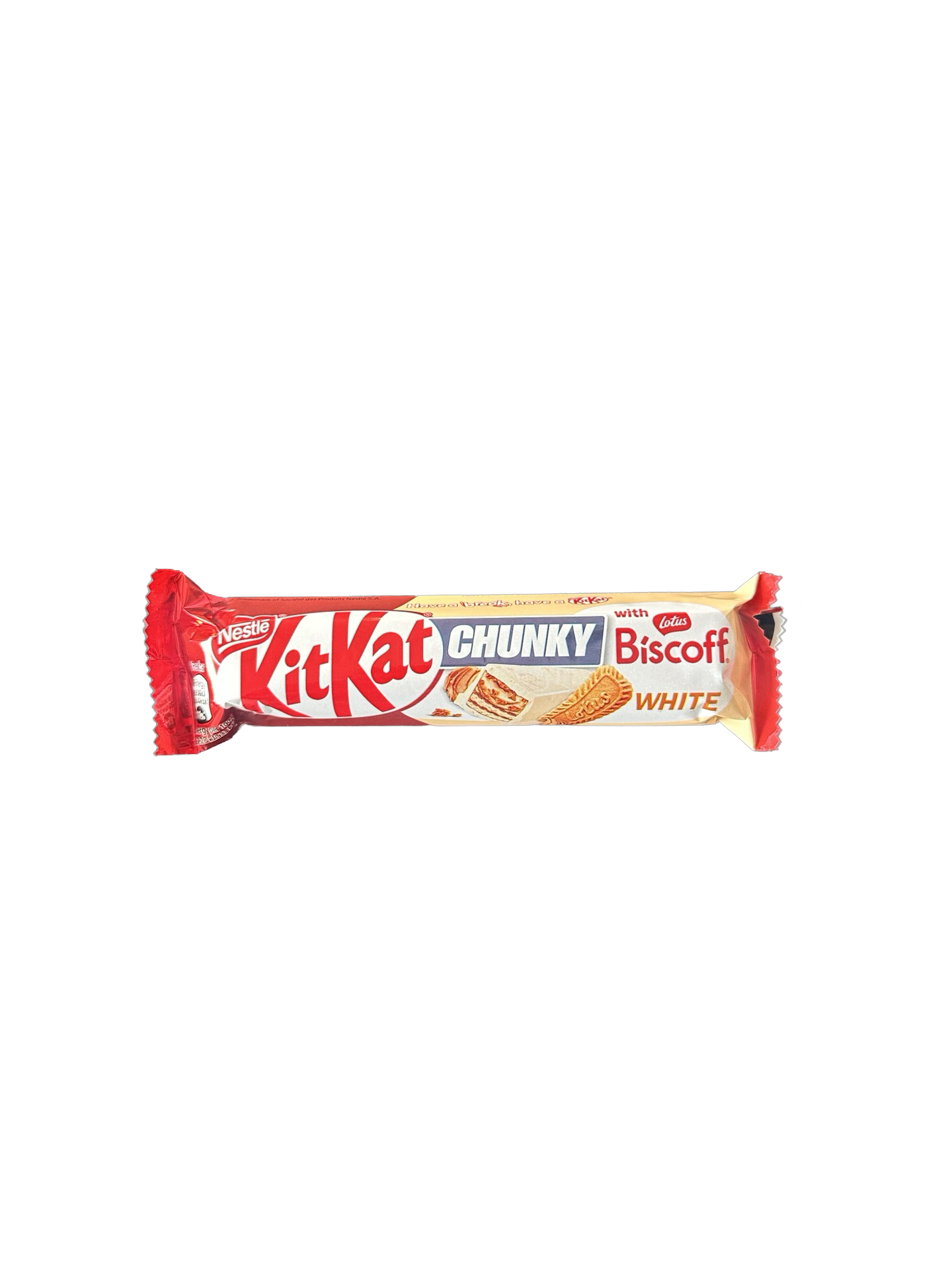 Kitkat biscoff