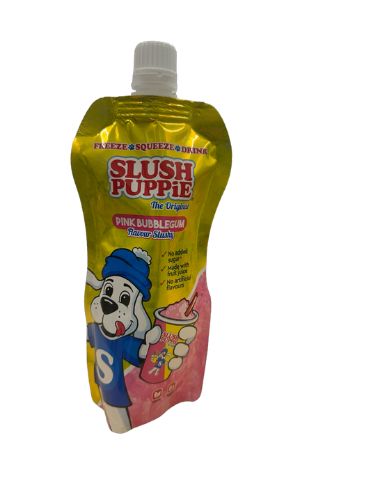 Slush puppie pink bubblegum