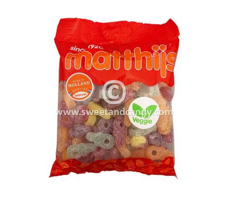 Matthijs Veggie Zure Tutters 400 gr