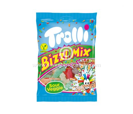 Trolli Vegan Sour Bizzlmix 200 gr