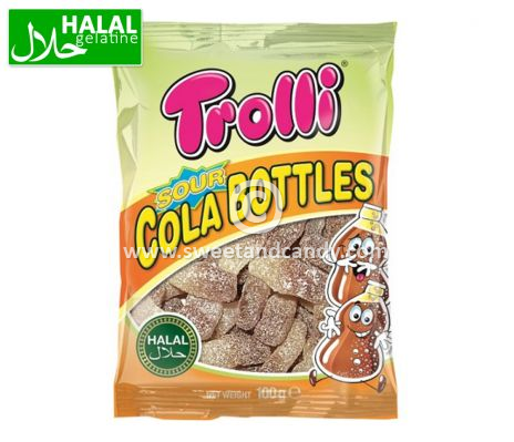 Trolli Sour Cola Bottles Halal 100 gr